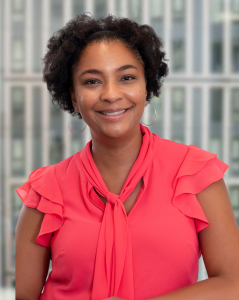 Katrina Pratt-Roebuck, Senior Director of Systems Integration, smiling