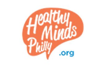 Healthy Minds Philly dot org logo. An initiative of the City of Philadelphia Department of Behavioral Health and Intellectual Disability Services.